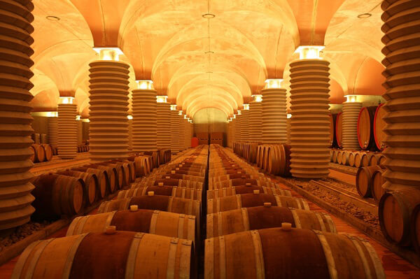 toscana wine architecture