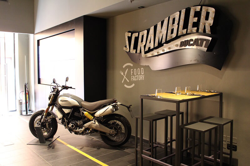 Scrambler Ducati Food Factory