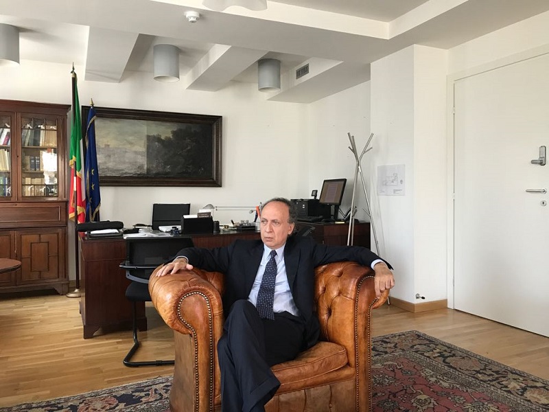 Marco Villani Console Generale d'Italia a Londra