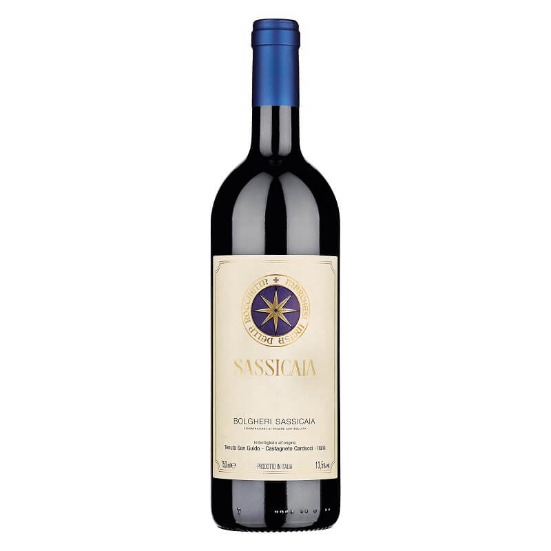 Vino rosso Bolgheri Sassicaia 2015