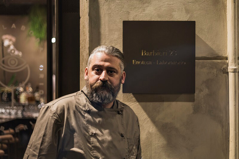 Barbieri 23 chef Giorgio Baldari
