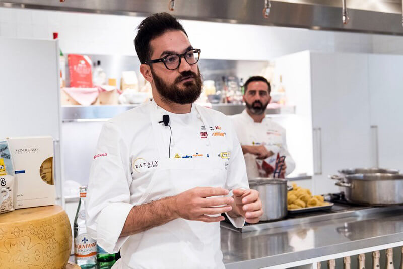 Cucina stellata chef Luciano Monosilio Sina Chefs Cup Contest