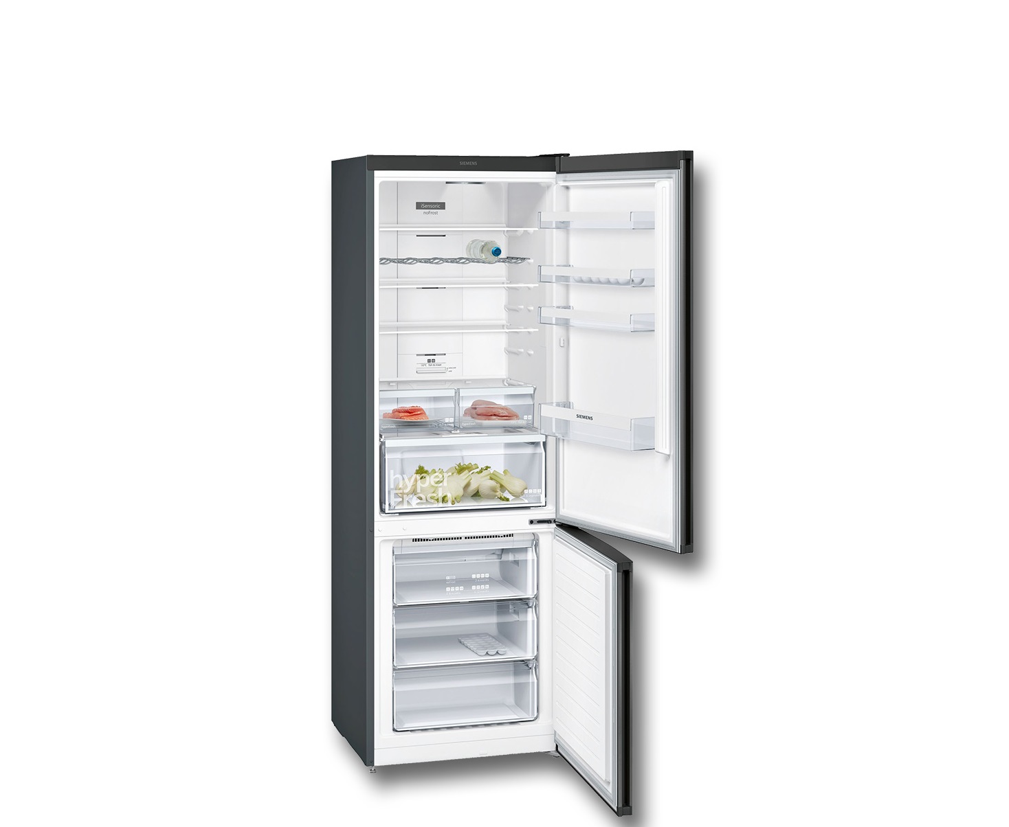 Siemens Blacksteel refrigerator