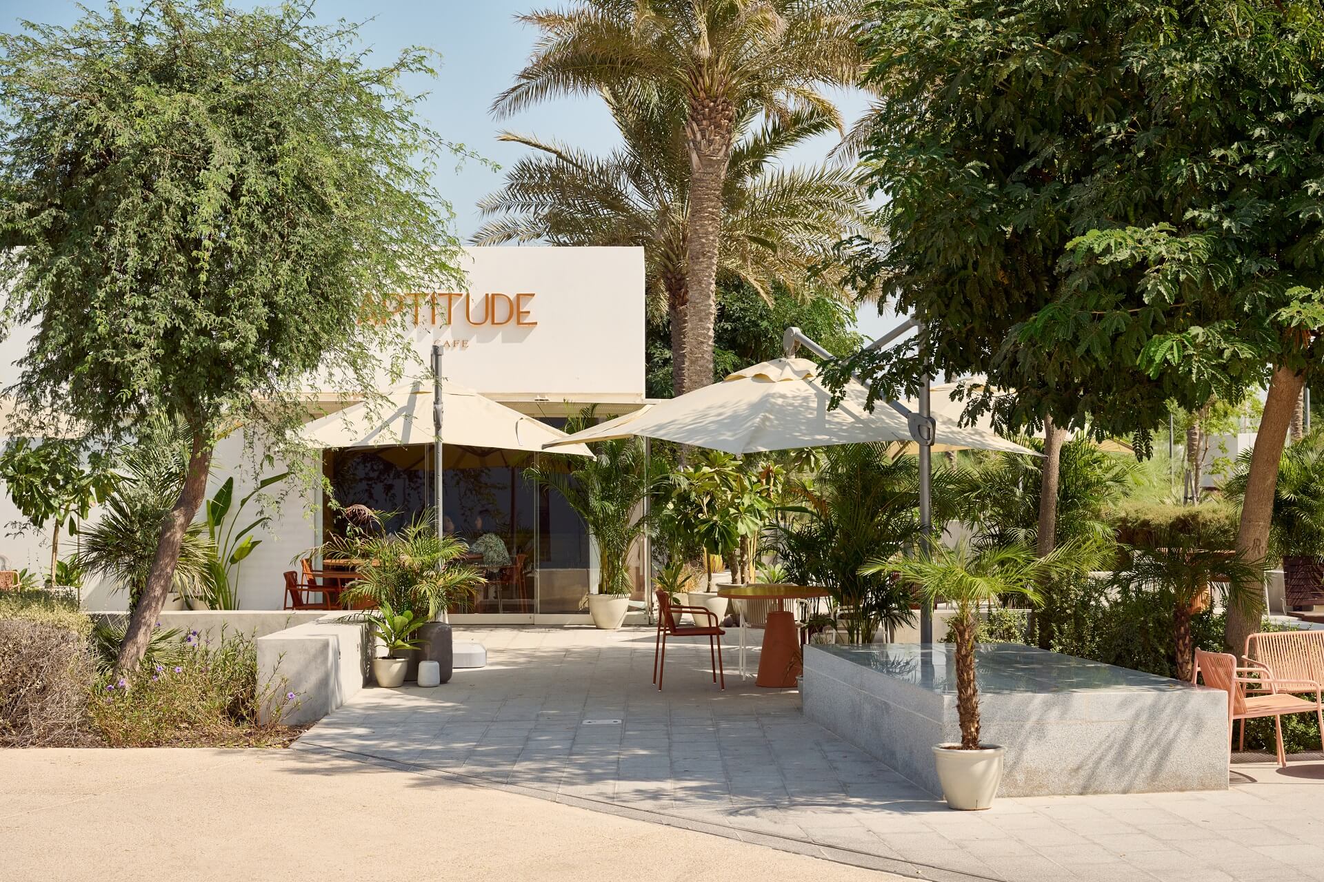 Outdoor Pedrali Aptitude Café - Cultural District_Abu Dhabi