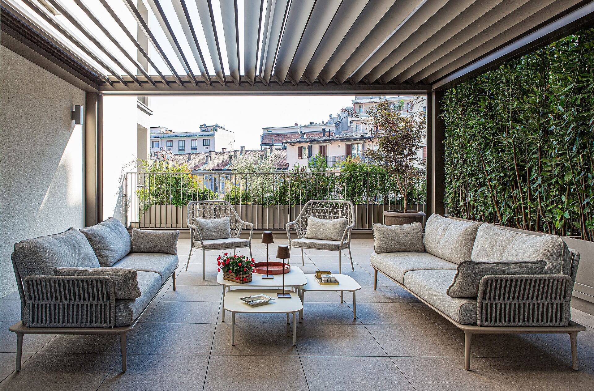 Outdoor Pedrali Private House Terrace_Milano_Italy