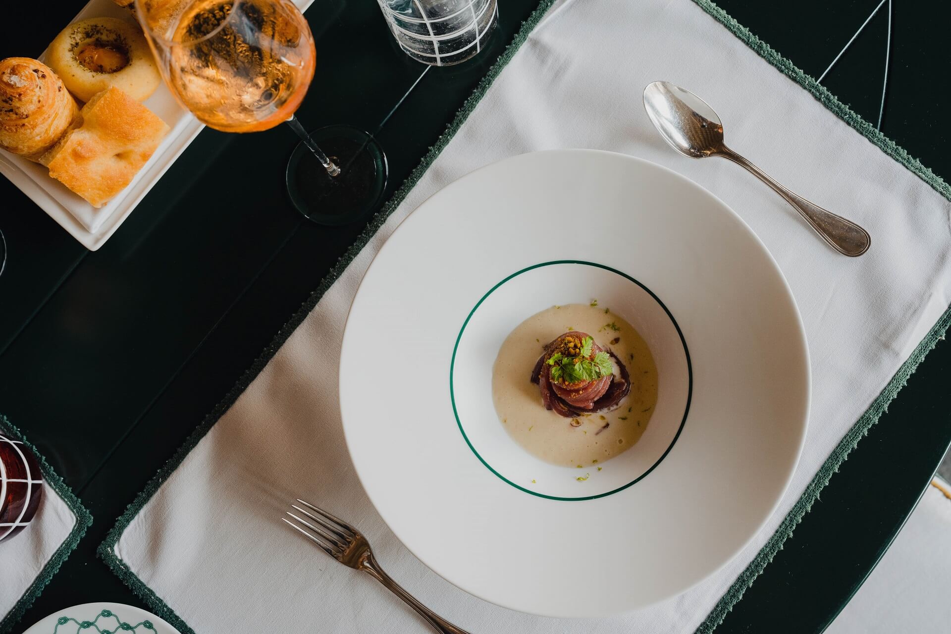 Splendido Mare A Belmond Hotel_Spaghetto di tonno con crema di acciughe di Monterosso