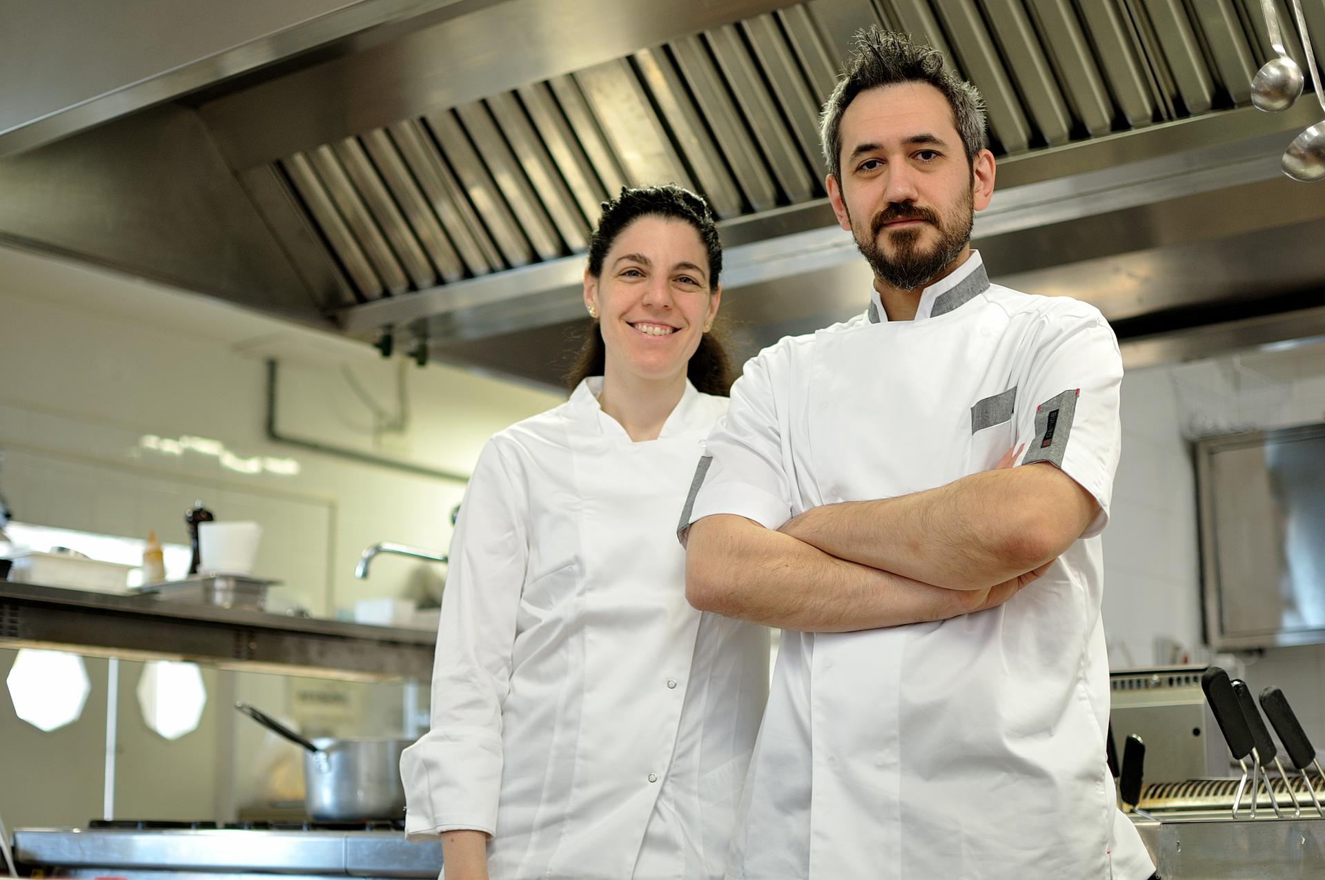 Chef Alessandra Zacchei e Nazareno Dodi