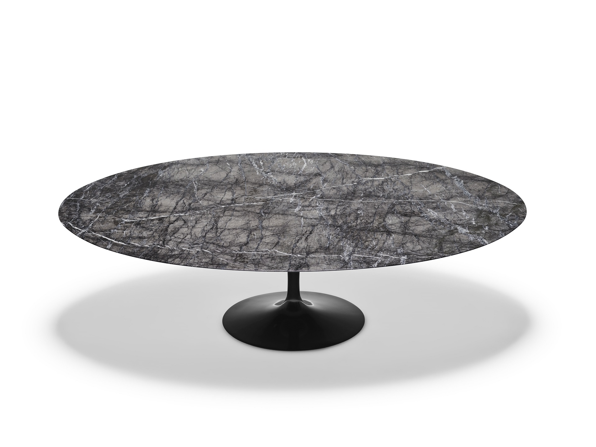 Knoll_Saarinen Table_Grigio Carnico marble