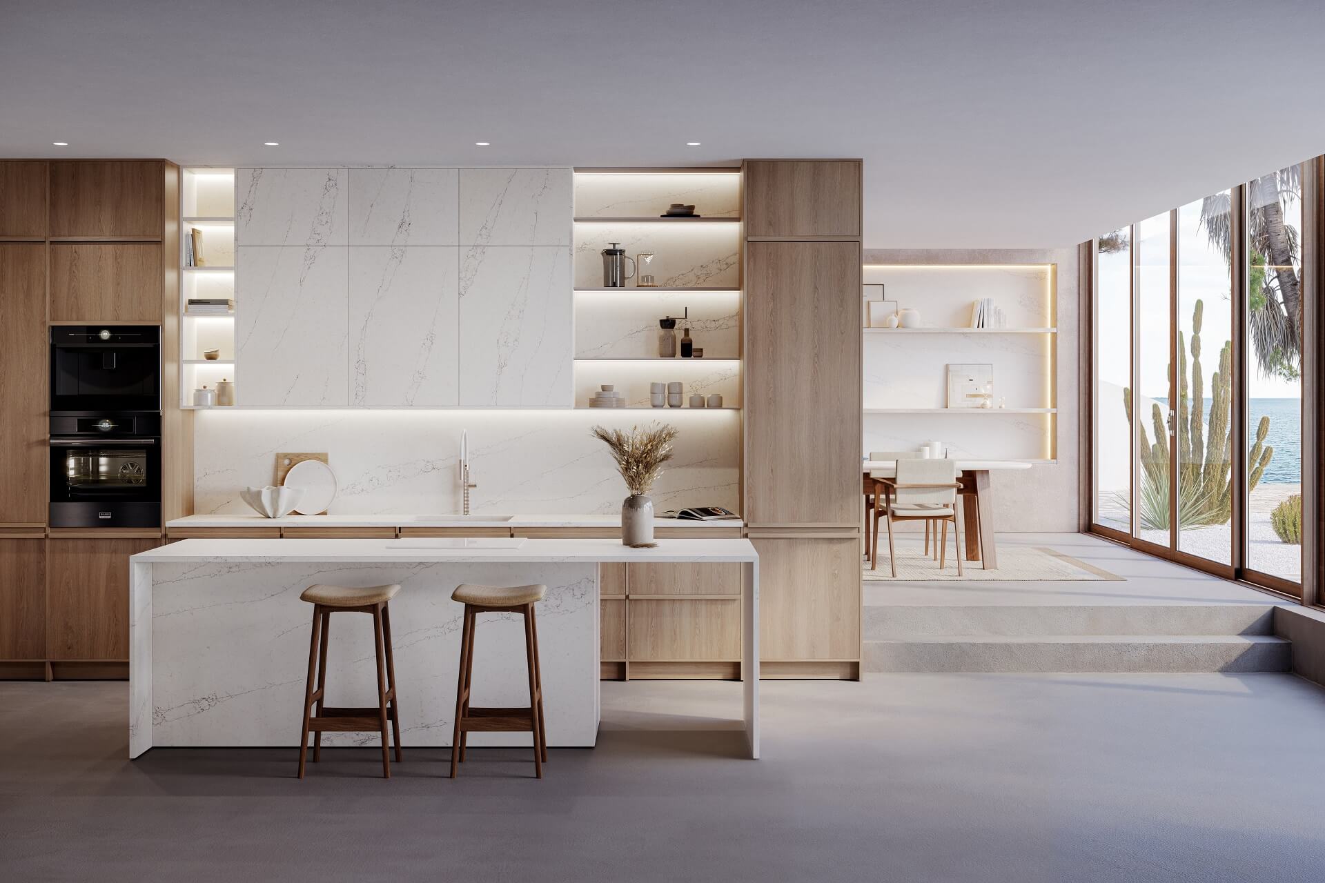 Le superfici Ecotone™ Quartzforms® per l’ambiente cucina - Cucine d'Italia