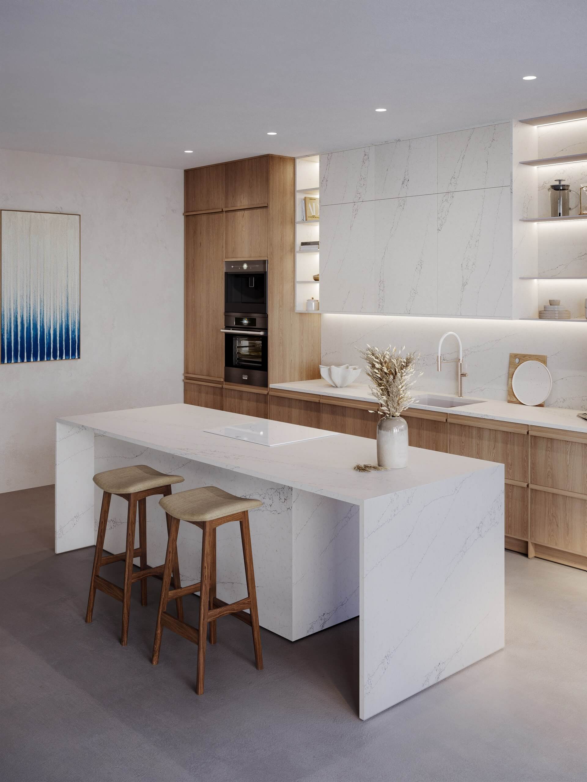 Le superfici Ecotone™ Quartzforms® per l’ambiente cucina - Cucine d'Italia