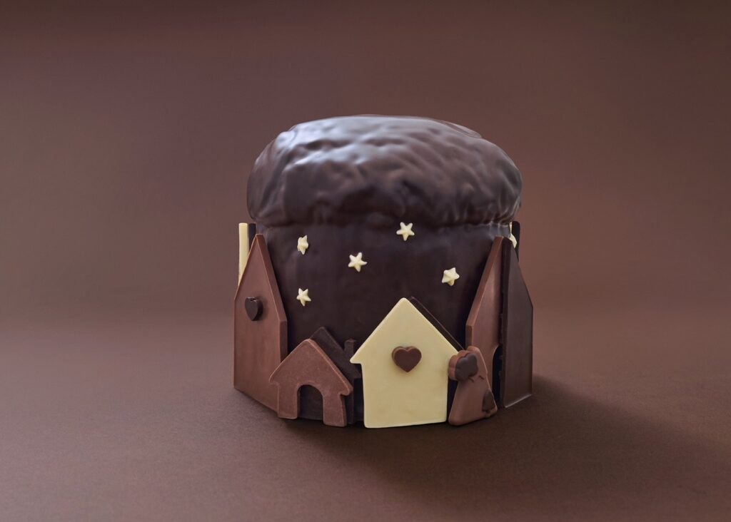 Solbiati Cioccolato_Panettone ai Tre Cioccolati